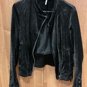 Free people Lacey velvet jacket